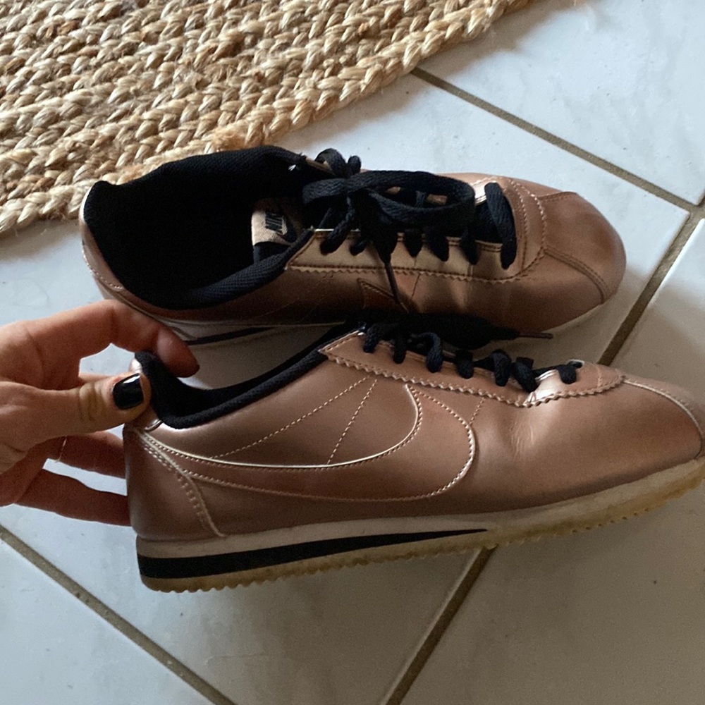 Nike metallic cortez sneakers - Picture 1 of 4
